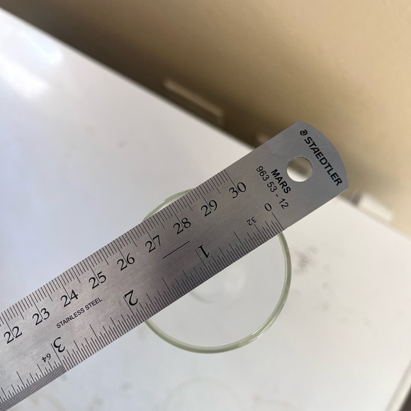 Oil or Gas Lamp Chimney - 14” tall, 3” fitter - Picture 2 of 3